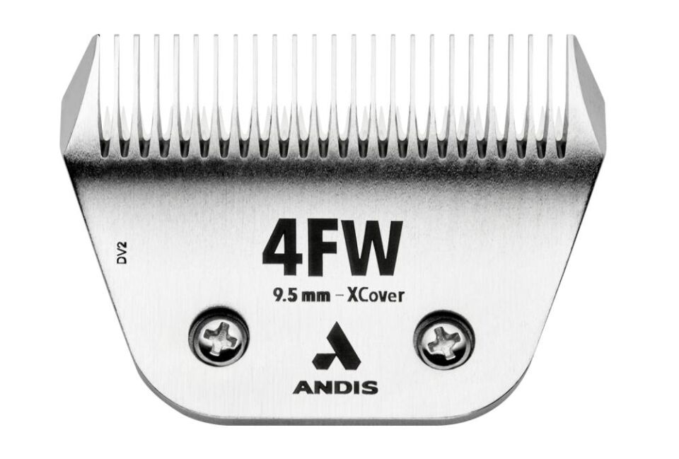Andis Ceramic Edge 4FW Numara XFine Wide Kedi/Köpek Tıraş Bıçağı 9,5mm