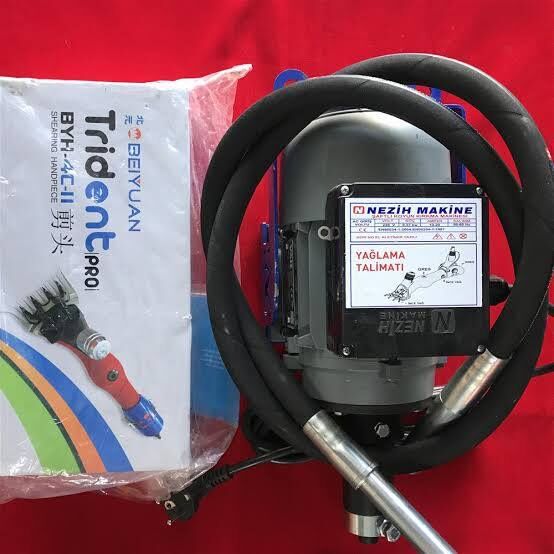 NEZİH TRIDENT PRO ŞAFTLI KOYUN KIRKMA MAKİNESİ YİVLİ RULMANLI
