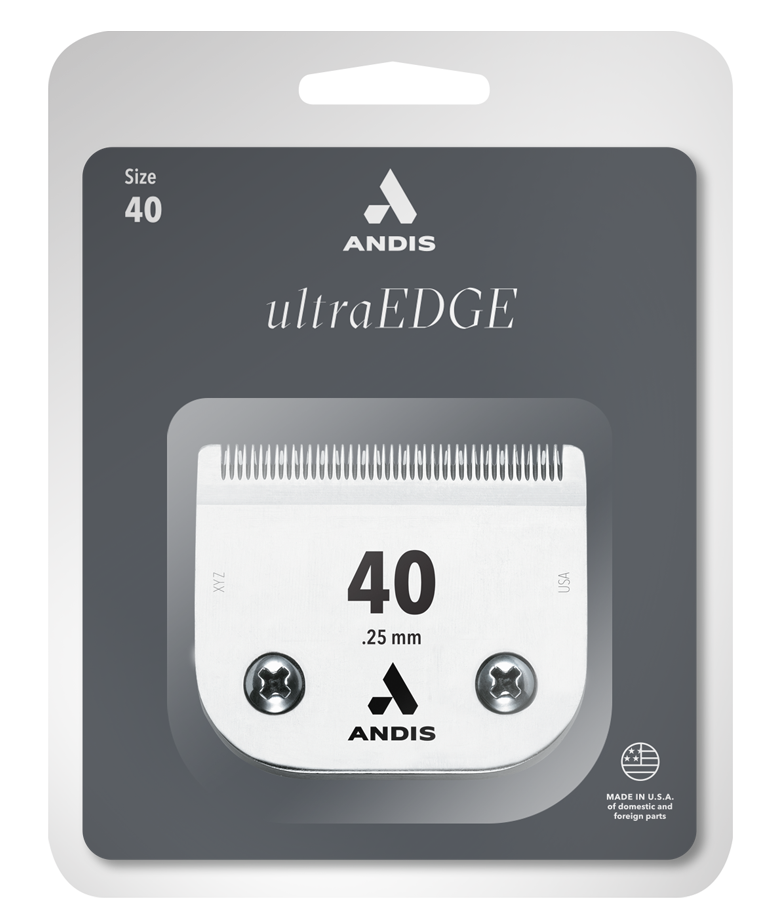 ANDIS ULTRA EDGE 40 KÖPEK TRAŞ BIÇAĞI VETERİNER KULLANMIMI İÇİN  0.25 MM
